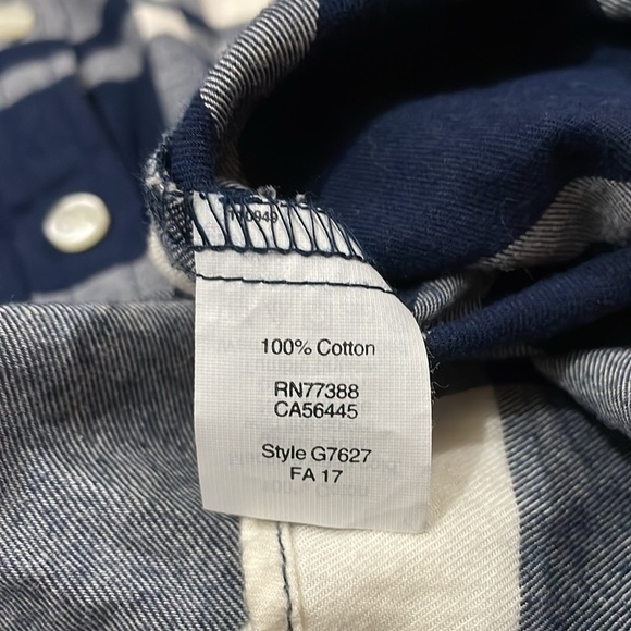 NWOT - J.CREW Women’s Lightweight Curvedhem Fall Button-Up Flannel (Pattern,XXS) - Picture 5 of 8